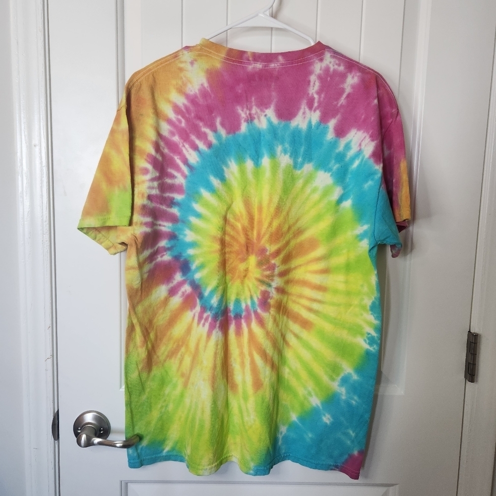 Levi's Rainbow Spiral Tie-Dye T-shirt - Picture 3 of 5
